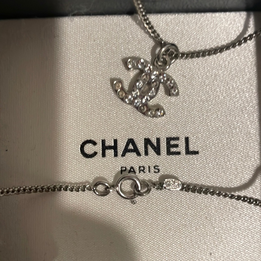 Authentic Chanel CC necklace